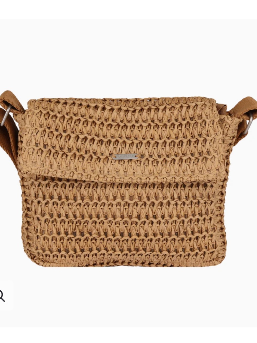 ROXY Woven Crossbody Shoulder Bag